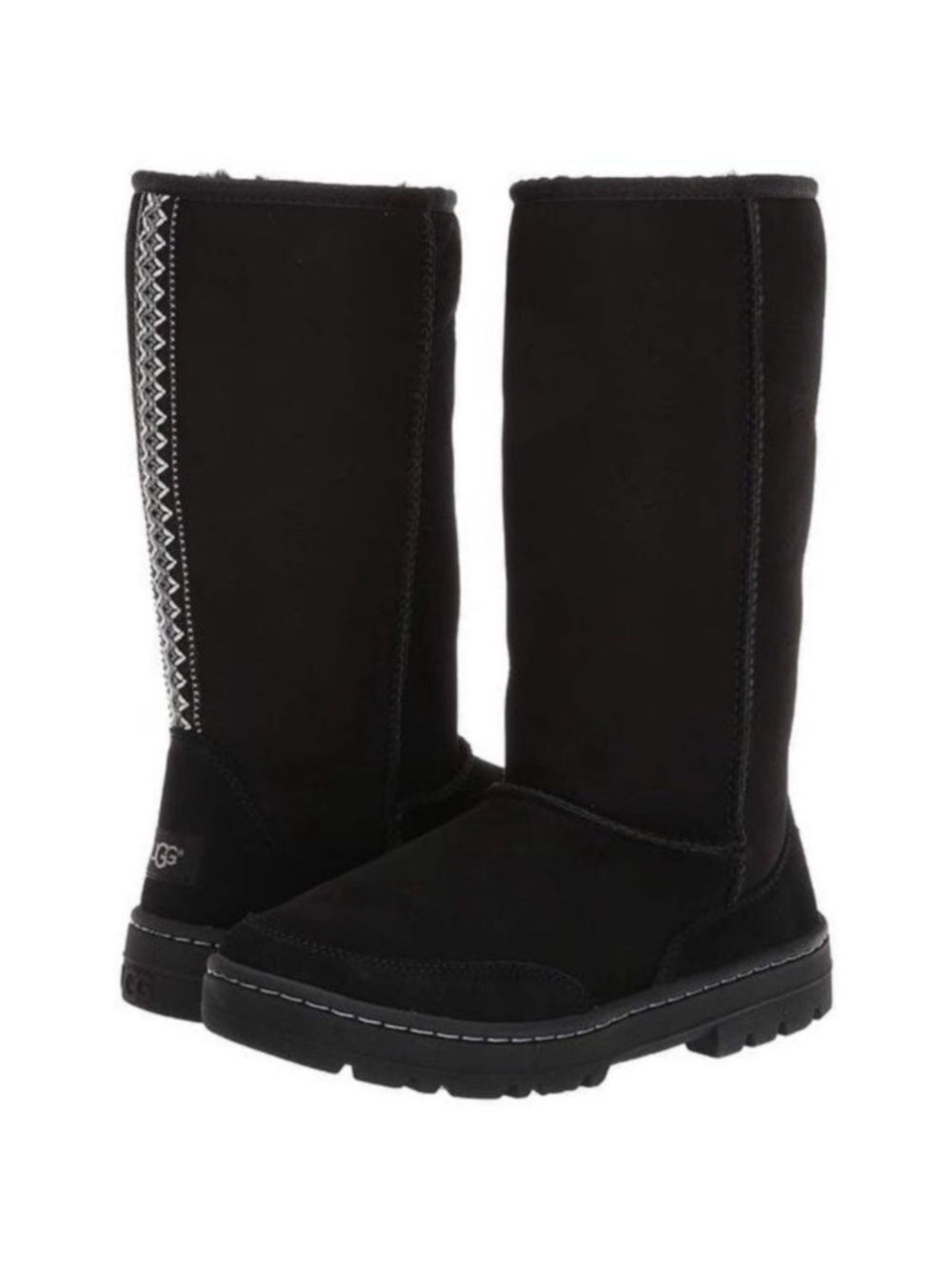 $295 UGG Ultra Tall Revival Tasman Braid Boots, size 9